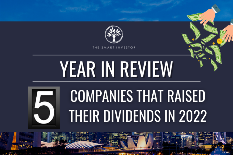 Year in Review 5 Companies That Raised Their Dividends in 2022 The