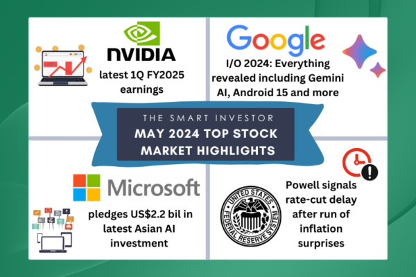 Top Stock Market Highlights of May 2024: Nvidia, Google, Microsoft and ...