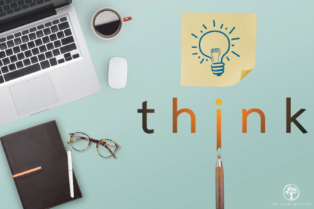 Coffee, Coffee mug, Laptop, Office Table, Notebook, Notepad, Spectacles, Think, Idea, Lightbulb | Image credit: The Smart Investor