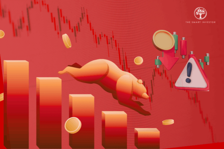 Bear Market, Stock market down, Warning, Danger, Downward trend, Money, Decrease | Image credit: The Smart Investor