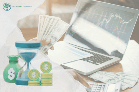Laptop, Money, Hour glass, Stock Market, Invest, Cash | Image credit: The Smart Investor