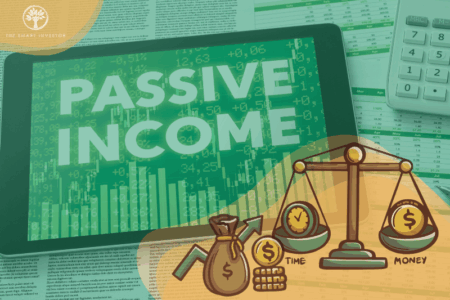 Passive Income, Time, Money, Invest, Cash, Dividends | Image credit: The Smart Investor
