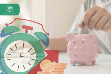 Savings, Invest, Money, Time, Clock, Coins, Dividends | Image credit: The Smart Investor
