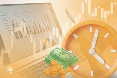 Stock Market graph, Stock Market Chart, Clock, Money, Stock Market Indices, Laptop | Image credit: The Smart Investor