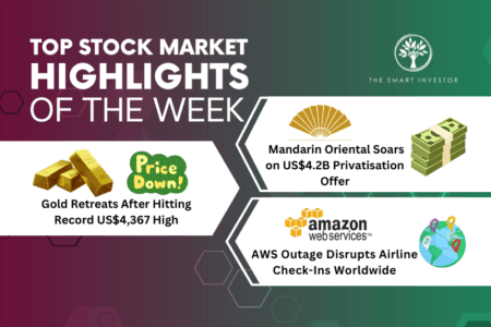 Top Stock Market Highlights of the Week: Mandarin Oriental, Gold Prices and Amazon Web Services
