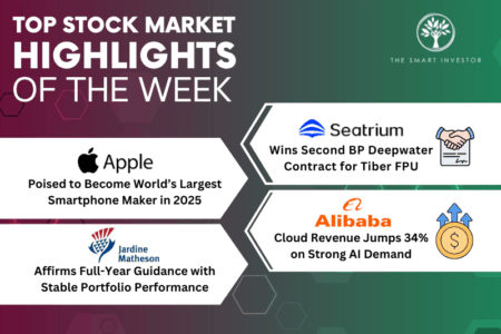 Top Stock Market Highlights of the Week: Seatrium’s BP Contract, Apple’s Smartphone Crown, Alibaba’s AI Surge and Jardine Matheson’s Portfolio Update