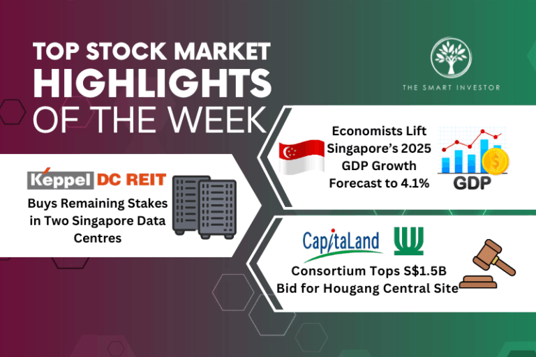 Top Stock Market Highlights: GDP Forecast, Keppel DC REIT, and ...