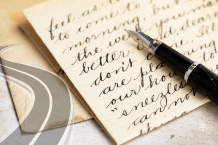 letter, write, pen, paper