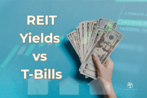 REIT Yields vs T-bills