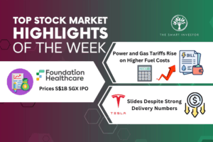 Top Stock Market Highlights of the Week: Singapore Electricity Tariffs, Foundation Healthcare IPO and Tesla