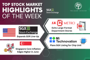 Top Stock Market Highlights of the Week: Metro Holdings, Singapore Exchange, Mi Technovation and Singapore’s Inflation