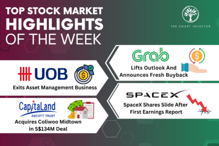 Top Stock Market Highlights of the Week: Grab Holdings, UOB, SpaceX and CapitaLand Ascott Trust