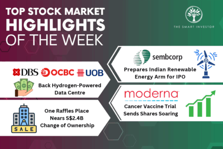 Top Stock Market Highlights of the Week: Sembcorp Industries, Singapore’s Big Three Banks, Moderna and CapitaLand Investment