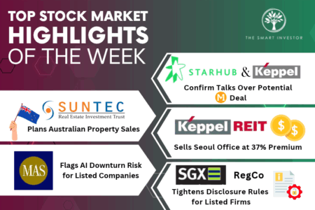Top Stock Market Highlights of the Week: StarHub and Keppel, Suntec REIT, Keppel REIT, MAS and SGX RegCo