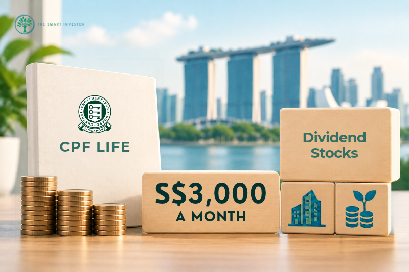 Want S$3,000 a Month in Retirement? Here’s How CPF LIFE and Dividend Stocks Can Work Together